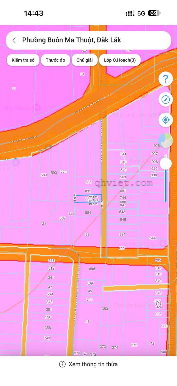 Nhà 1 Mê Hẻm 138 Y Ngông BMT - 97m² Sổ Đỏ, Ô Tô Tận Cửa