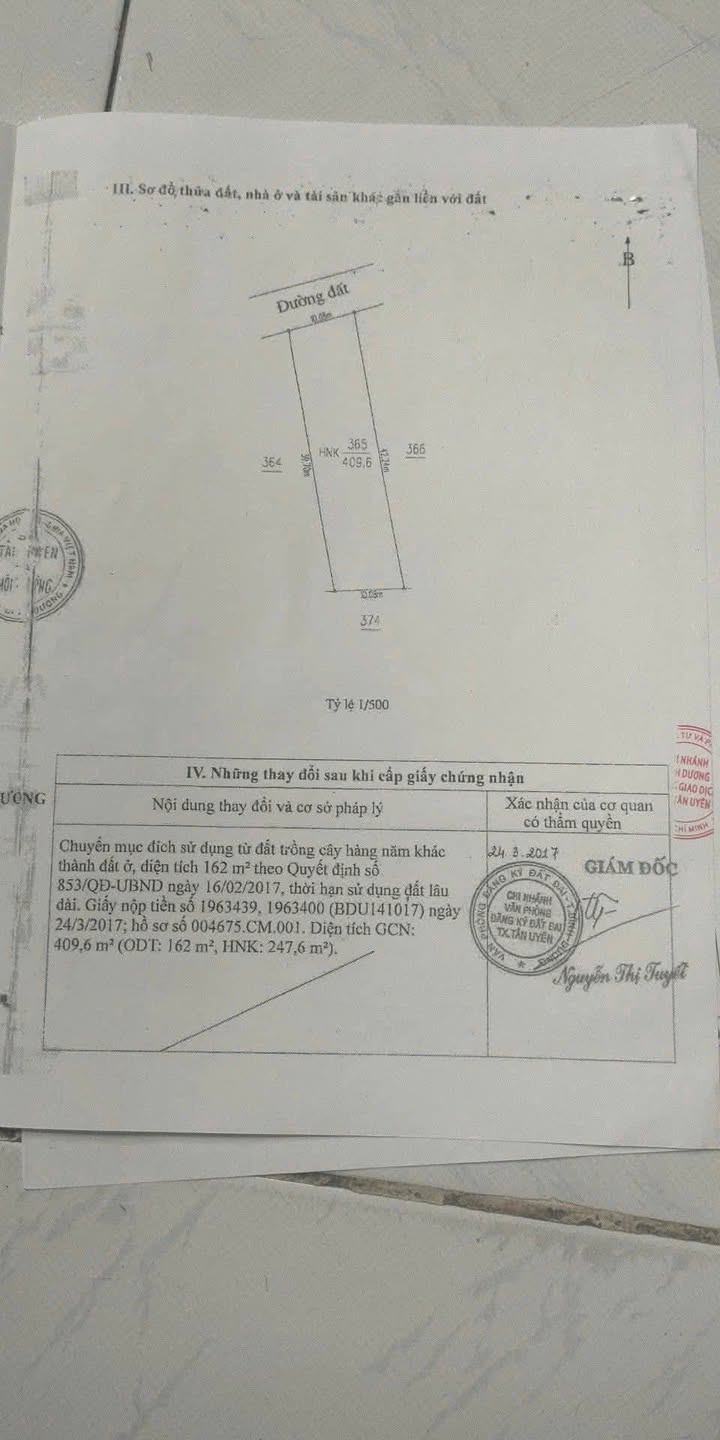 Bán xưởng 162m² mặt tiền nhựa Tân Phước Khánh, Tân Uyên - Giá 6.5 tỷ TL