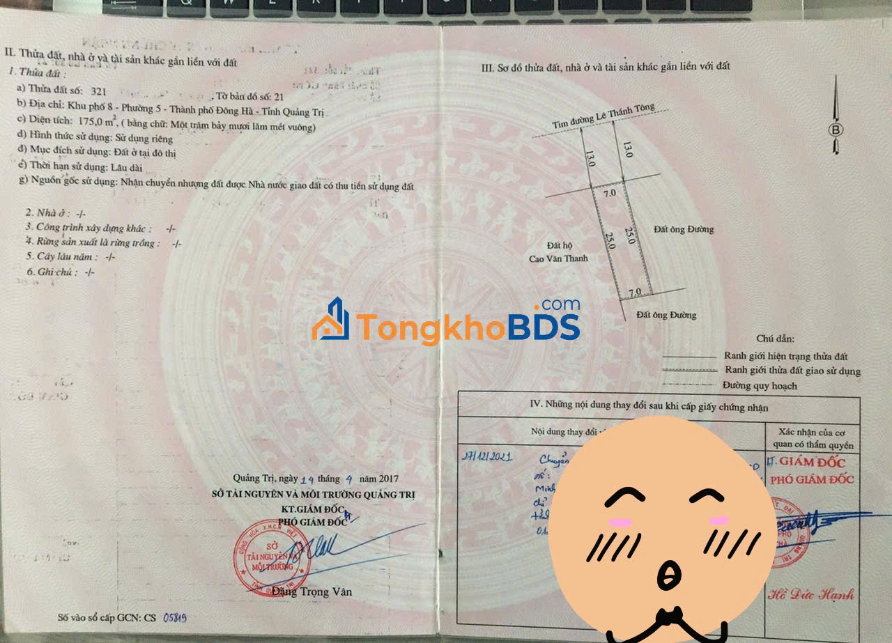 🏡 ĐẤT MẶT TIỀN LÊ THÁNH TÔNG – P5, GẦN CHỢ HÒA BÌNH