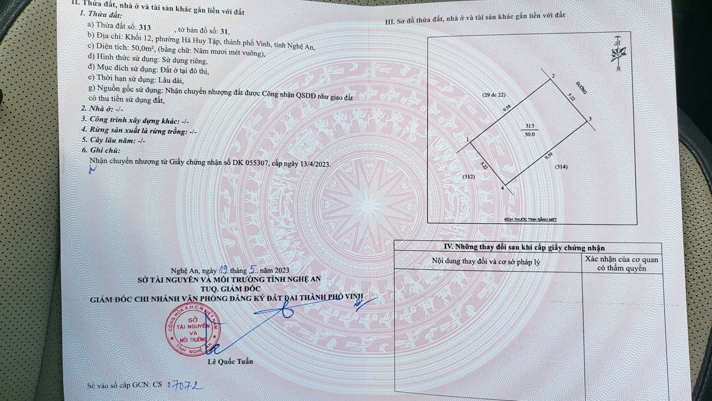 BÁN NHÀ LÝ TỰ TRỌNG