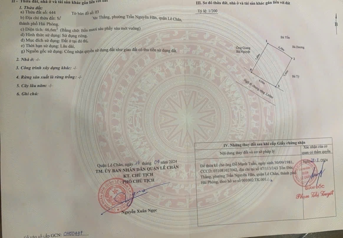 Bán nhà riêng cổng riêng thoáng mát - Cơ hội hiếm có