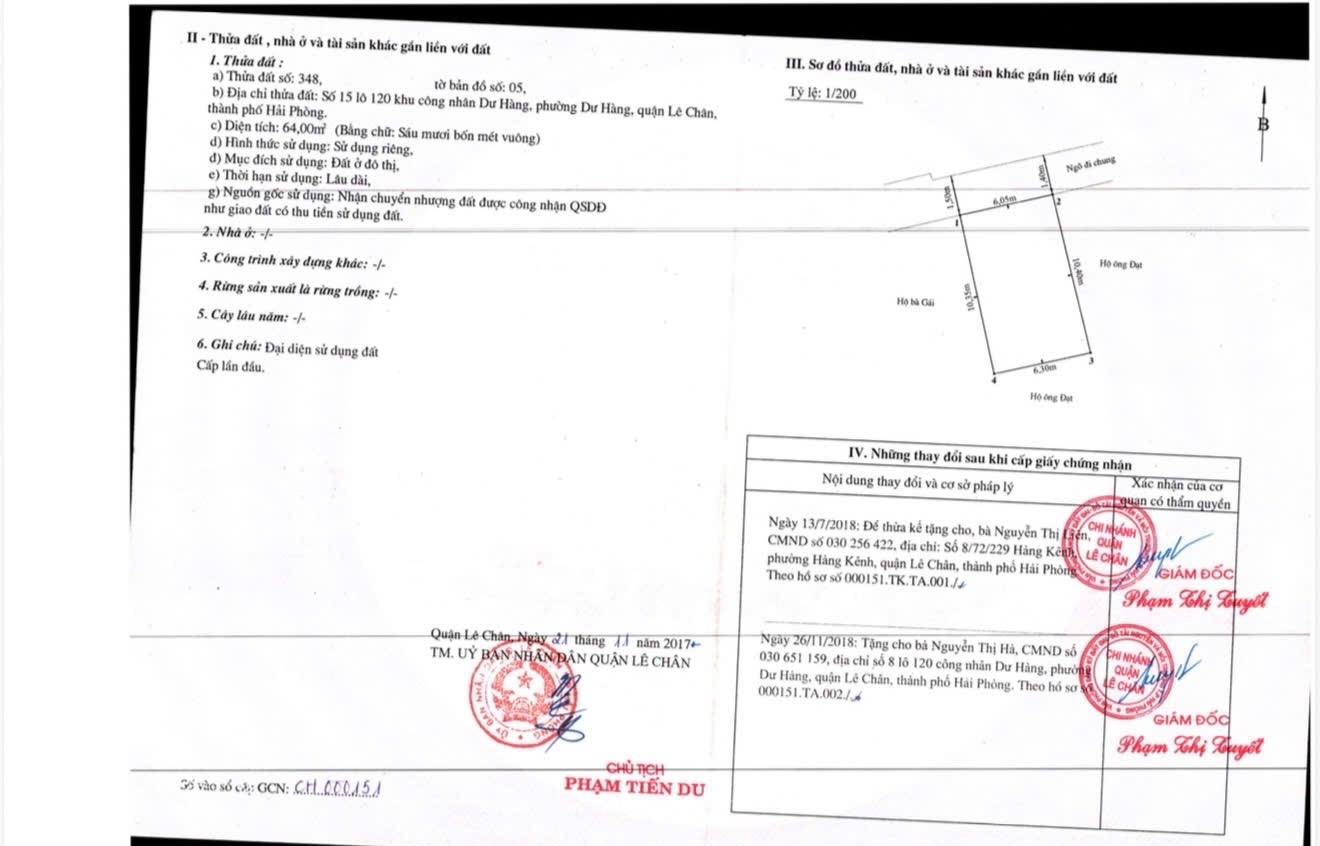 Cơ hội sở hữu nhà riêng 3PN, hướng Đông Bắc, giá chỉ 4,5 tỷ đồng