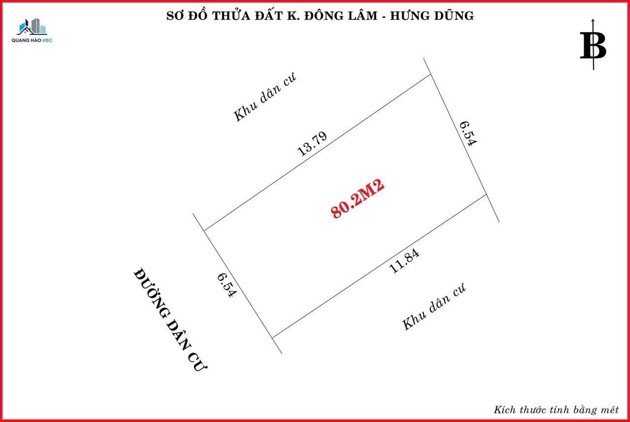 Bán đất khối Đông Lâm Hưng Dũng