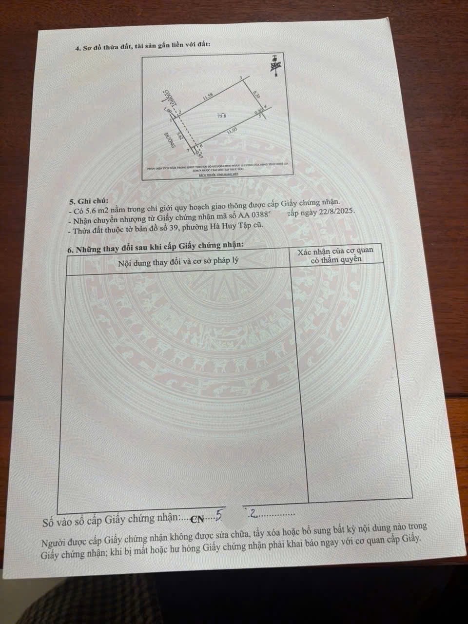 bán lô đất hiếm hà huy tập