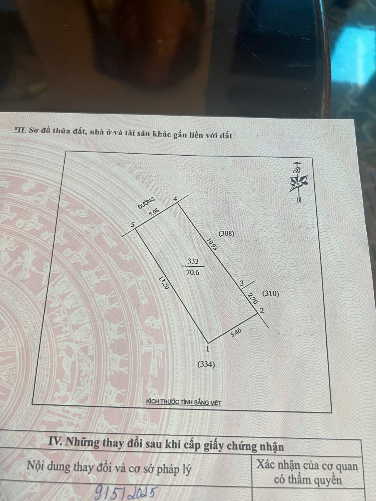 🏡 BÁN ĐẤT ĐẸP HÀ HUY TẬP – NGÕ TUỆ TĨNH 🌿 • 📐 Diện tích: 70,6m² (ngang 5,08m × sâu 13,20m) • 🧭 Hướng: Tây Bắc • 🚗 Đường: 4,5m thông ô bàn cờ, ô tô ra vào thoải mái • 📍 Vị trí: Gần đường lớn, giao thông thuận tiện • 🌆 Khu vực VIP trung tâm TP, rất hiếm người bán💰📞 Liên hệ:
