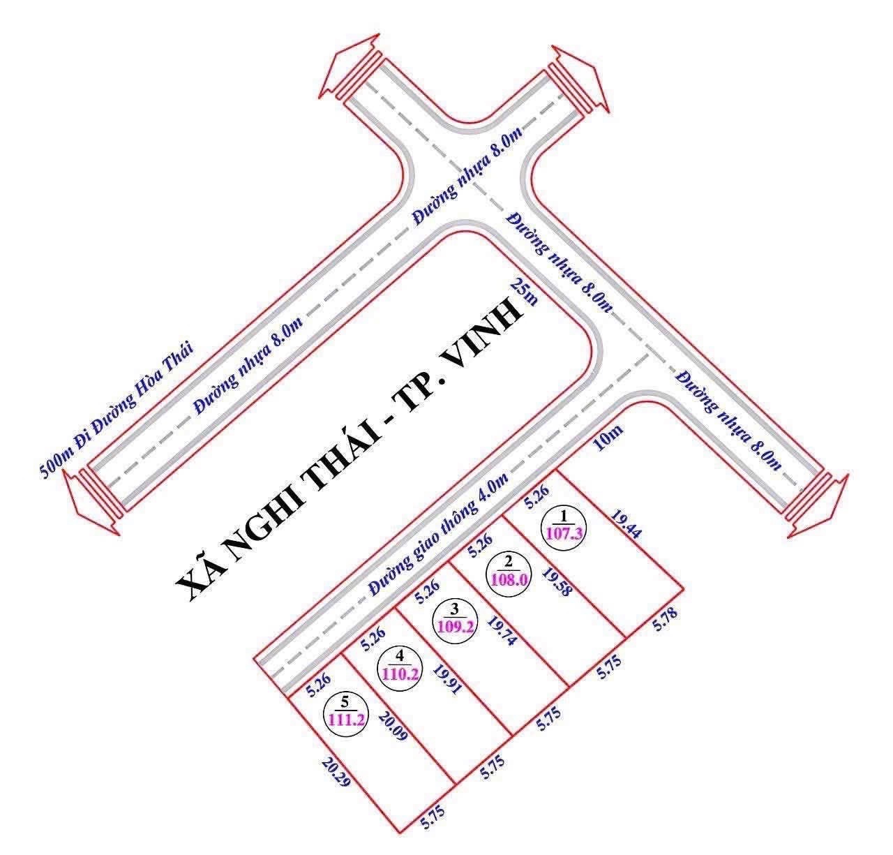 Bán lô đất Nghi Thái cũ