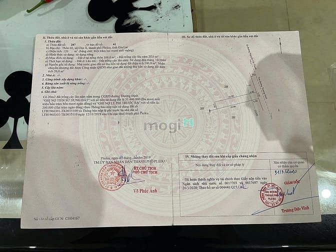 Bán Đất Mặt Tiền Trương Định, Pleiku 500m² - Sổ Hồng Sẵn Sàng