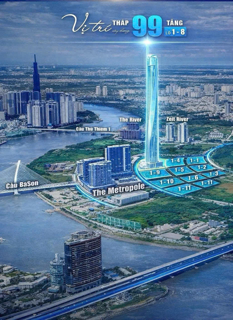 Căn hộ Opera Thủ Thiêm 130m² 3PN - View Quận 1 Độc Tôn