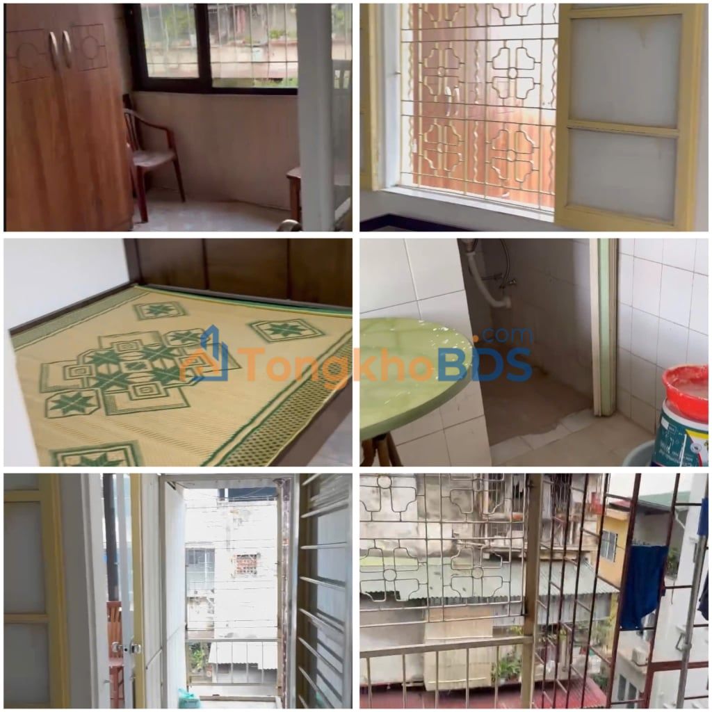 Cho thuê căn hộ tập thể 35m² Hai Bà Trưng - Giá 4 triệu/tháng