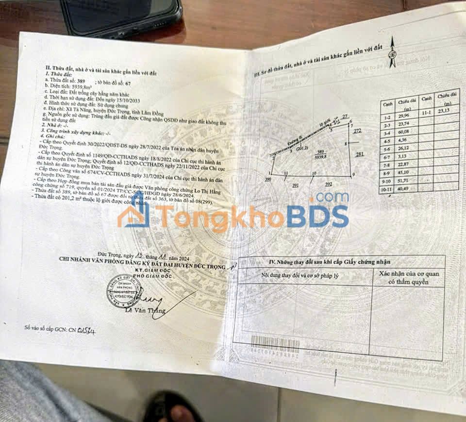 Đất Vườn Lâm Đồng 26.000m² - View Đẹp, Sổ Hồng Riêng