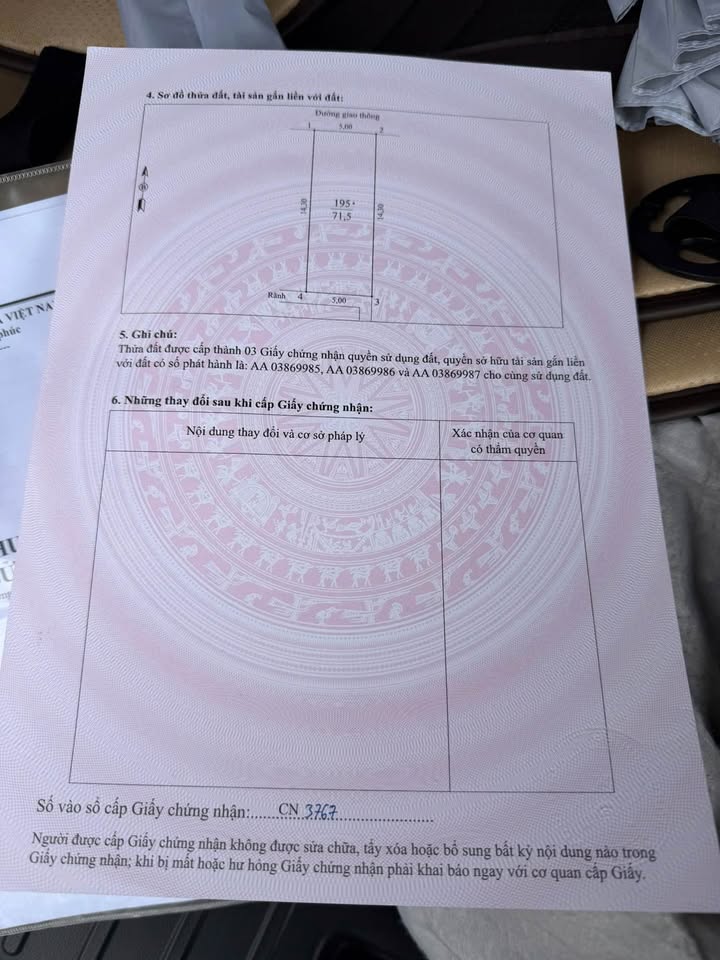 Đất Vĩnh Yên 71.5m² - Băng 2 Trần Phú, Sổ Đỏ Sẵn Sàng