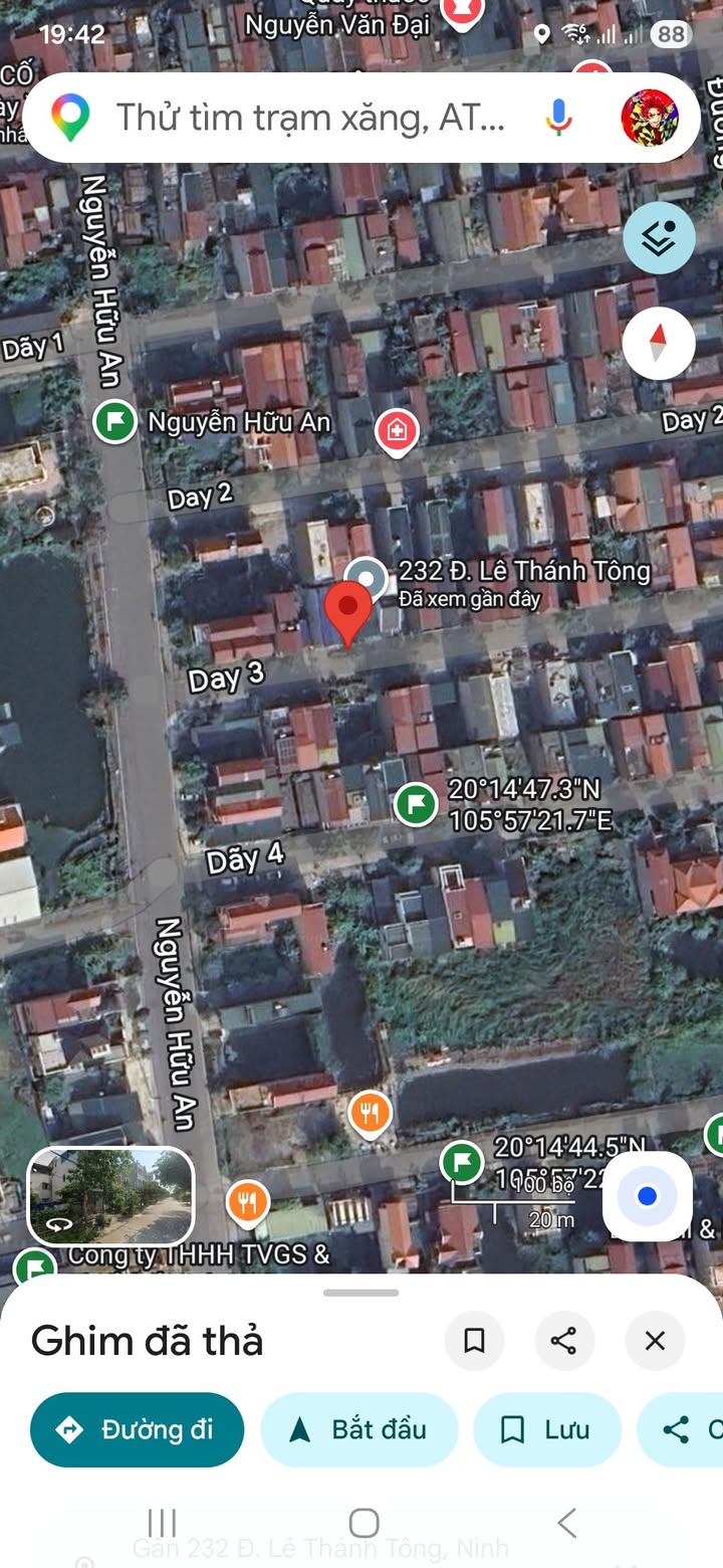 Bán Đất Ninh Tiến, Hoa Lư 71.3m² Hướng Nam - Đường Nhựa 15m, Dân Cư Đông Đúc