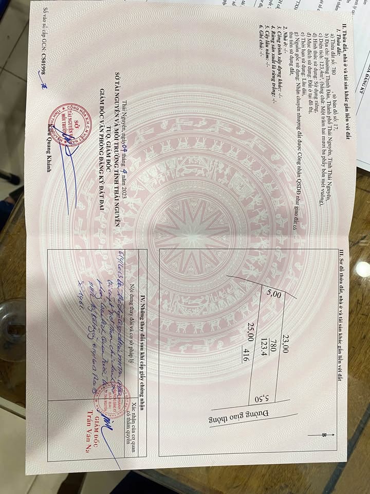 Bán Đất Phường Thịnh Đán 111m² - Sổ Đỏ Full Thổ Cư, Gần BV A