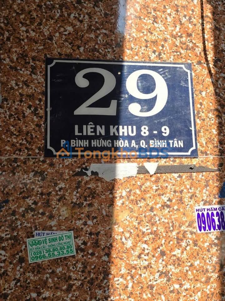 Nhà Mặt Tiền Kinh Doanh Đường Liên Khu 8-9, Bình Tân - 64m², 10 Triệu/Tháng