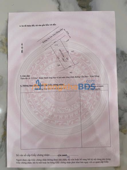 Đất nền Gò Dầu 600m² giá 3.75 tỷ - Sổ đỏ chính chủ