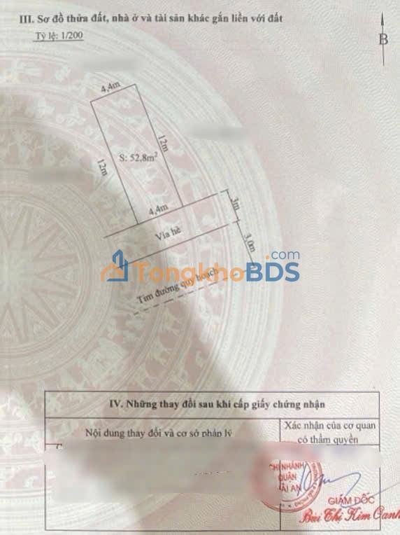 Đất TĐC Đồng Giáp, Hải Phòng - 52.8m² Hướng Đông Nam - Sổ Đỏ Sẵn Sàng