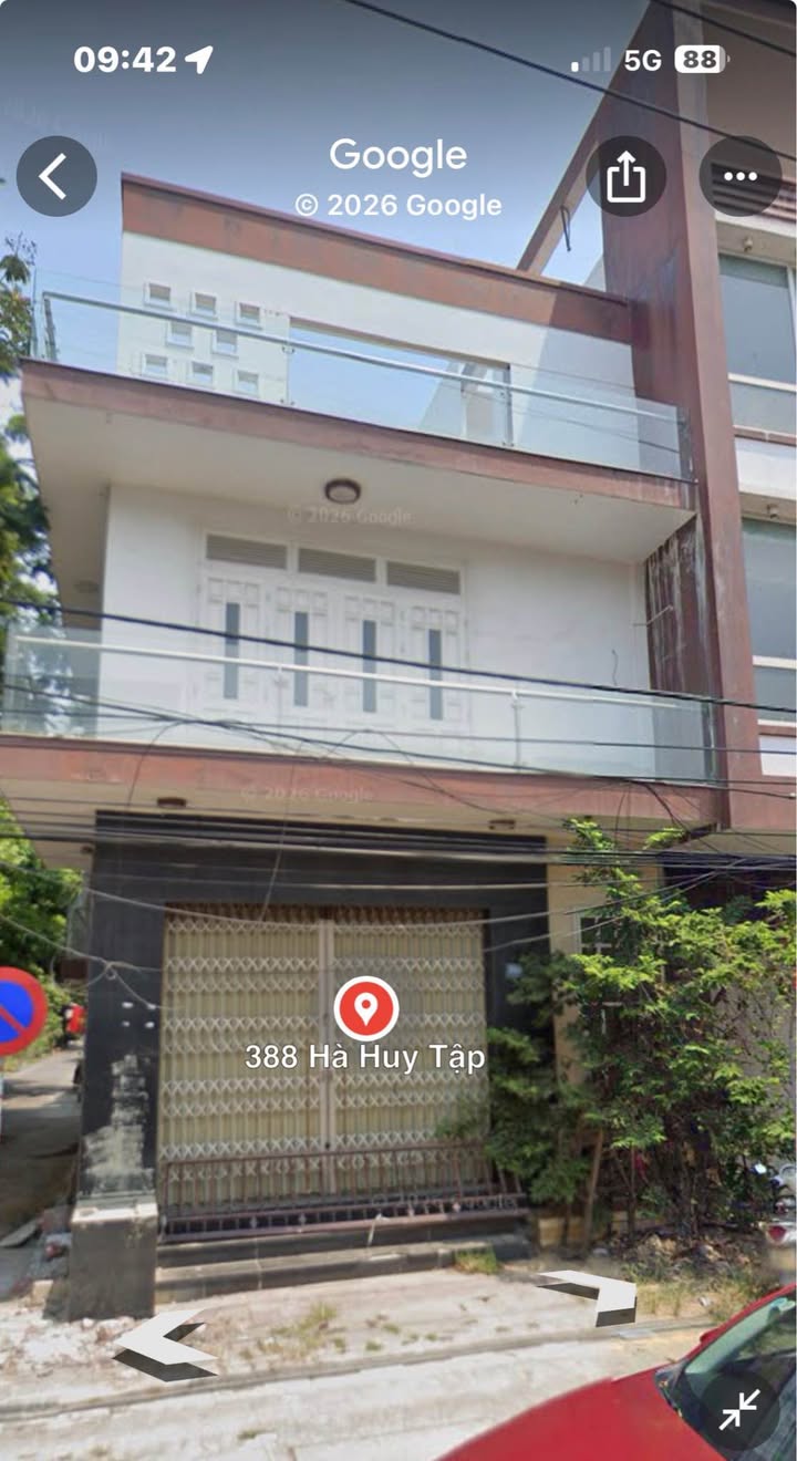 Nhà 3 tầng 2 mặt tiền Hà Huy Tập, Đà Nẵng - 110m² - 10 tỷ