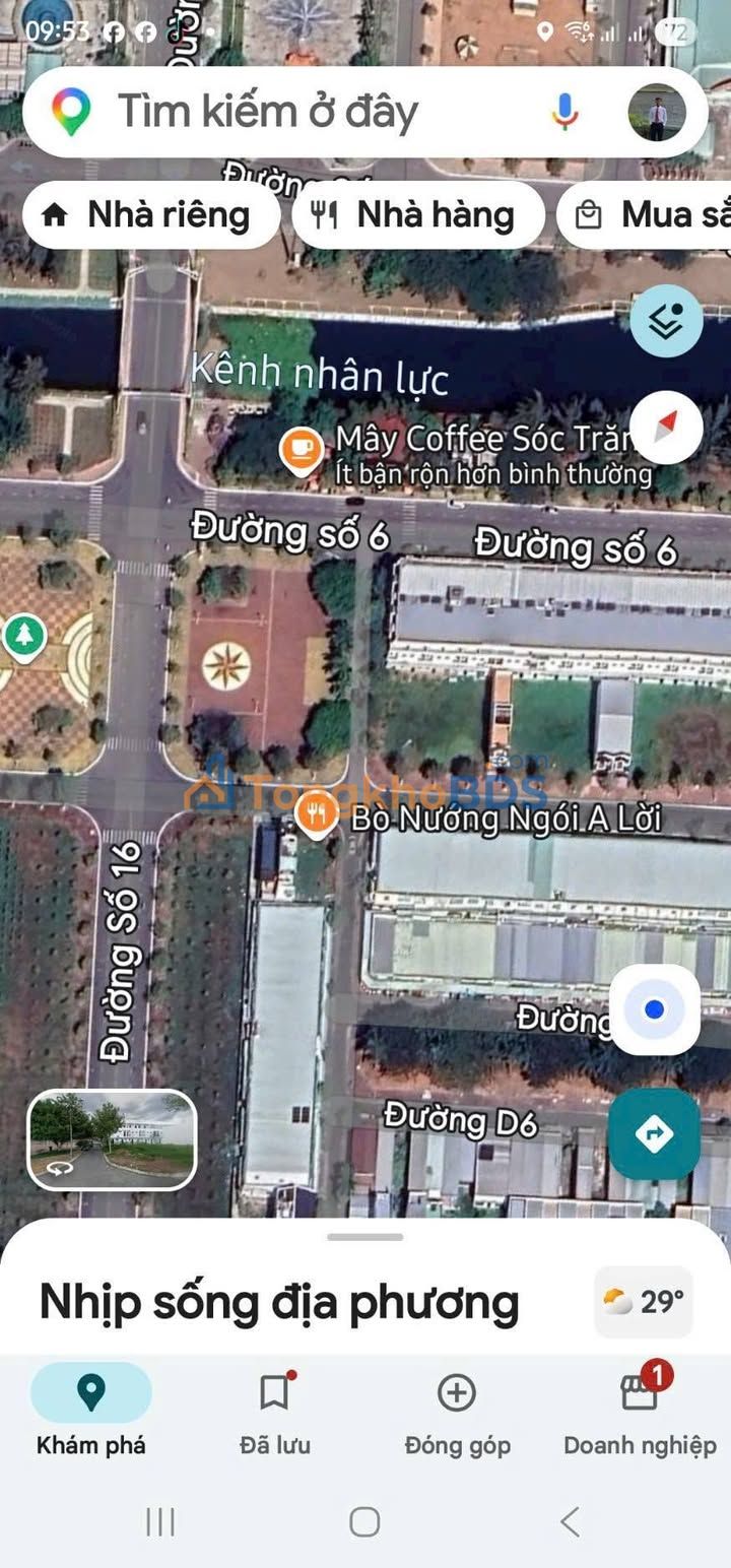 Nhà Góc 2 Mặt Tiền KĐT 5A Sóc Trăng - 150m² Giá 3.2 Tỷ