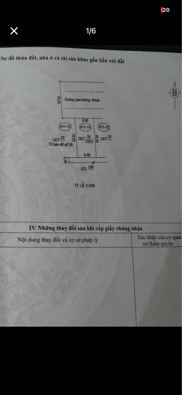 Đất nền Dự án Tây Hữu Nghị - Mặt tiền Lê Đình Chinh, Đồng Hới - 128m² - 3 Tỷ