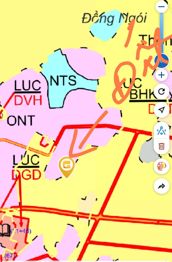 Bán đất Hợp Thịnh 112m² full thổ cư - Hướng Nam, đường ô tô