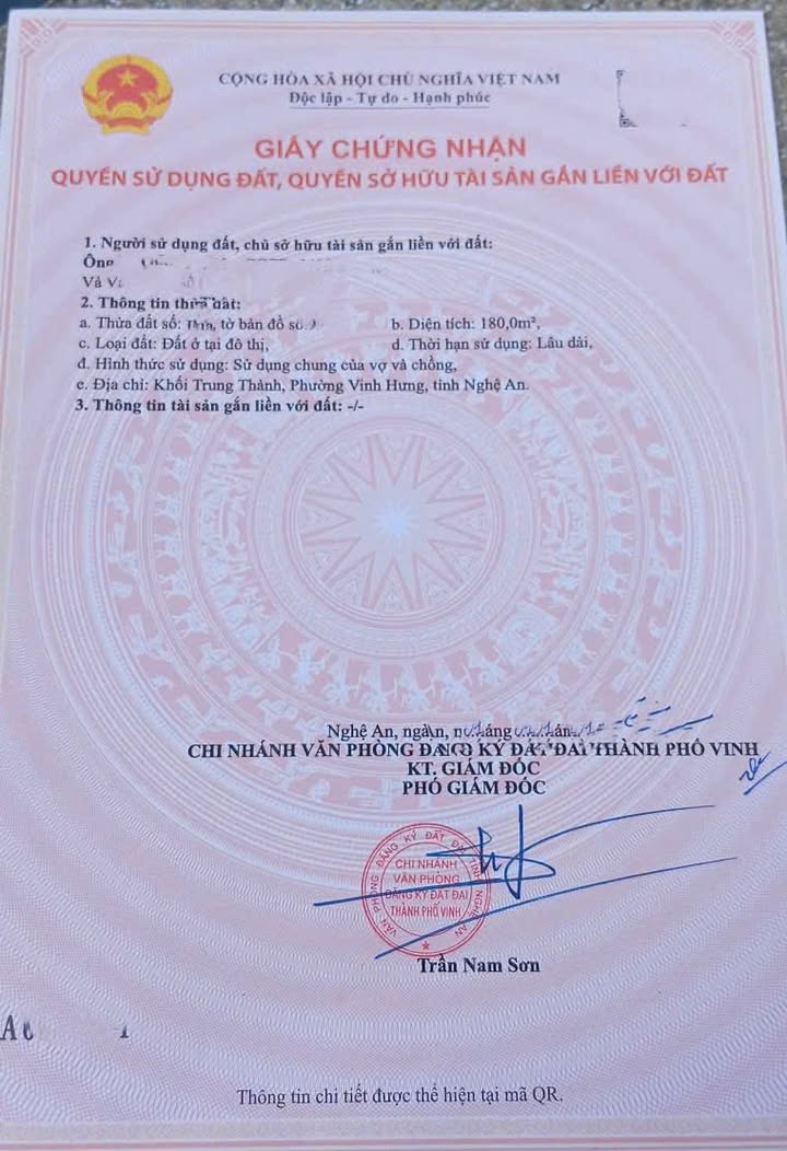 Bán Đất Đấu Giá Trung Thành 180m² - Hưng Đông, Vinh - Sẵn Sàng Xây Dựng