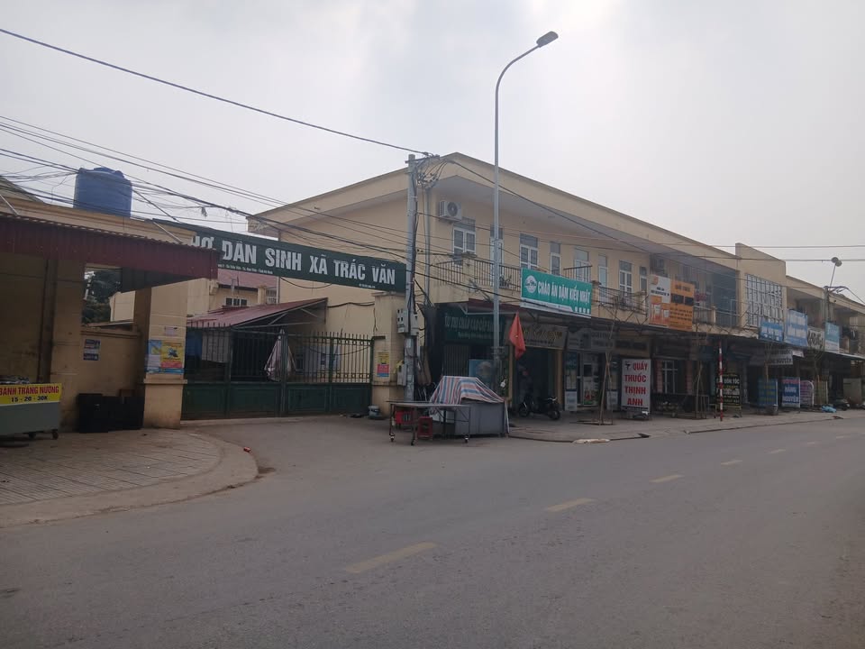 Đất nền mặt tiền chợ Trác Văn, Duy Tiên - Kinh doanh sầm uất 100m²