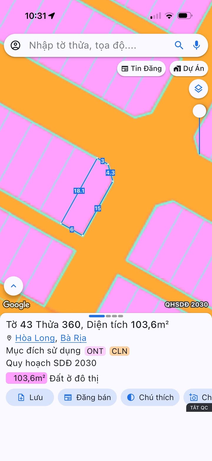 Bán Đất Góc 2 Mặt Tiền Khu Gò Cát 8, Bà Rịa - 108m² - Giá Ngộp 3.09 Tỷ