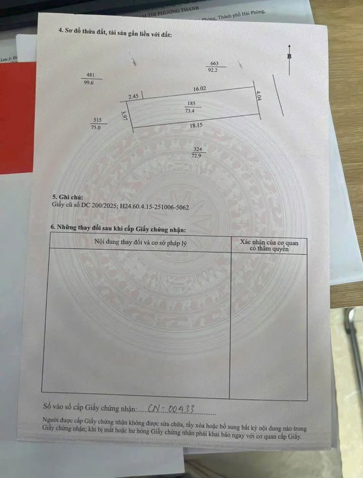 Bán Đất Ngõ Trương Hán Siêu, TP Hải Dương 73.4m² - Sổ Đỏ Rõ Ràng