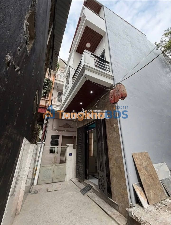 Nhà 3 Tầng Ngõ 143 Tôn Đức Thắng, Lê Chân - 54m² Bìa Nở Hậu, Giá 3.65 Tỷ