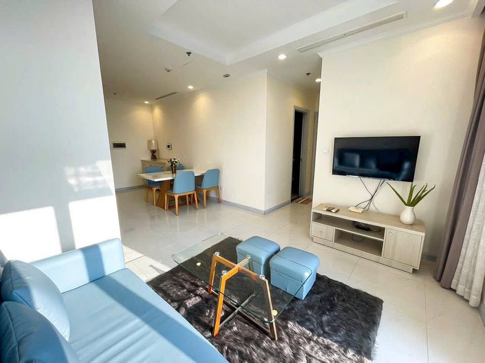 Cho thuê căn hộ 2PN Vinhomes Central Park, Full NT, View Bitexco - 24 Triệu