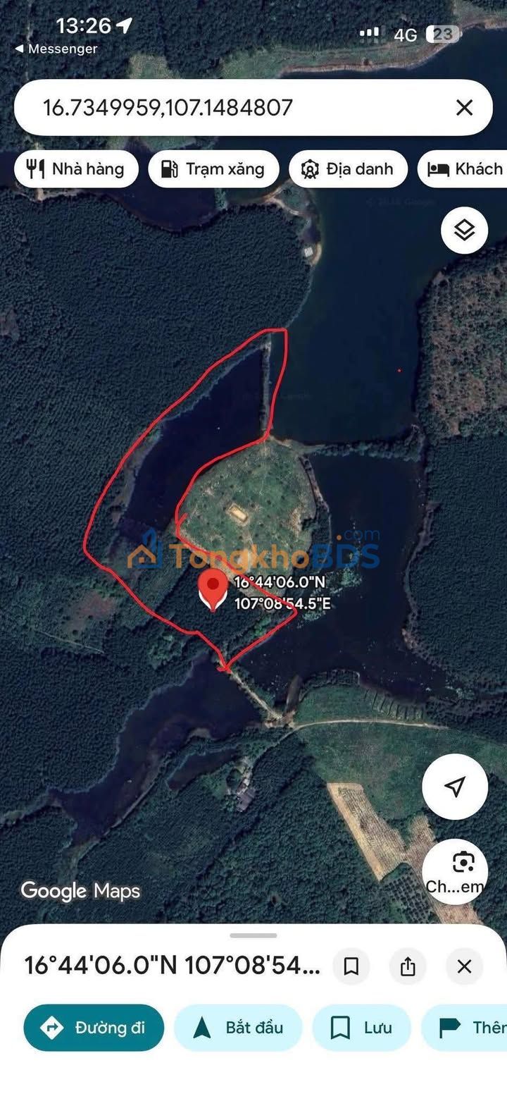 Bán Đất Vườn 2.5ha Sát Hồ Triệu Thượng, Quảng Trị - Tiềm Năng Trang Trại