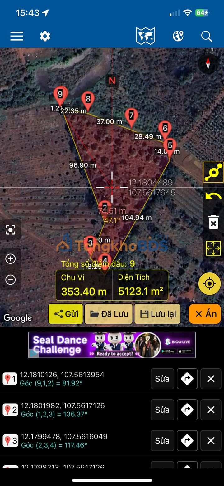 Bán Đất Farm 4700m² Đắk N'Dung, Đắk Nông - Sổ Hồng, Giá 460 Triệu