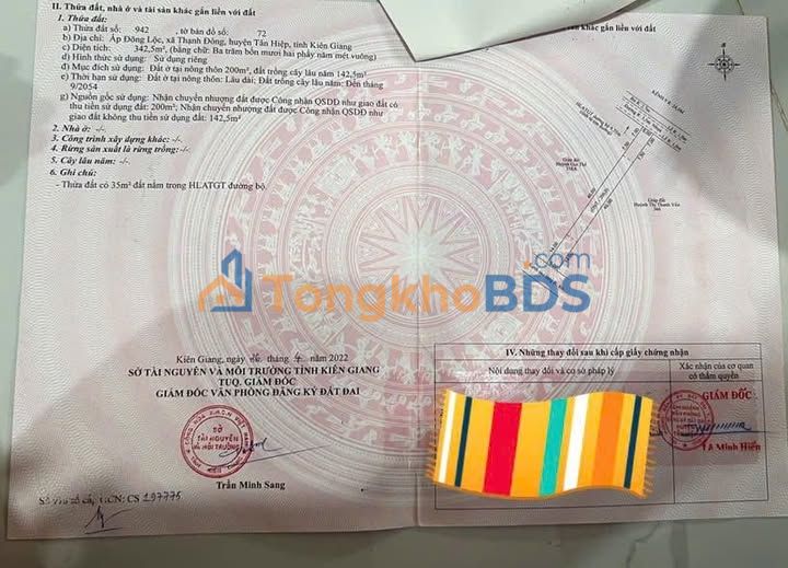 Nhà nghỉ VIP Thạnh Đông Tân Hiệp 342m² 2.3 tỷ - Ô tô vào tận nhà