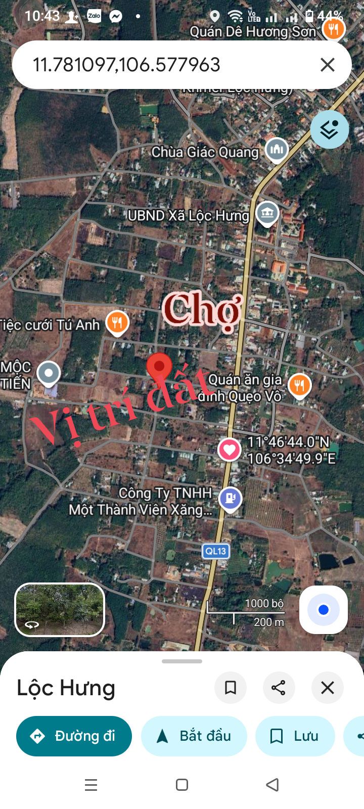 Đất Nền Lộc Hưng, Bắc Tân Uyên 175m² - Sổ Đỏ Chính Chủ, Giá Đầu Tư