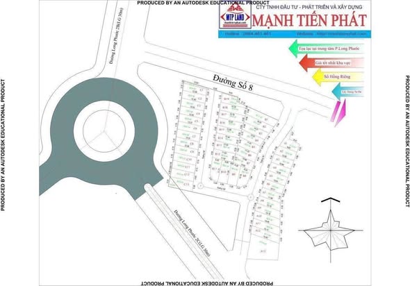 Bán Đất KDC Mạnh Tiến Phát, TP. Thủ Đức - 62.4m² Sổ Đỏ, Giá 3 Tỷ