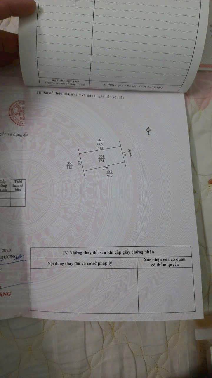 Đất Phường Lê Thanh Nghị, Hải Dương - 47.1m² Nở Hậu, Giá 1 Tỷ Tốt