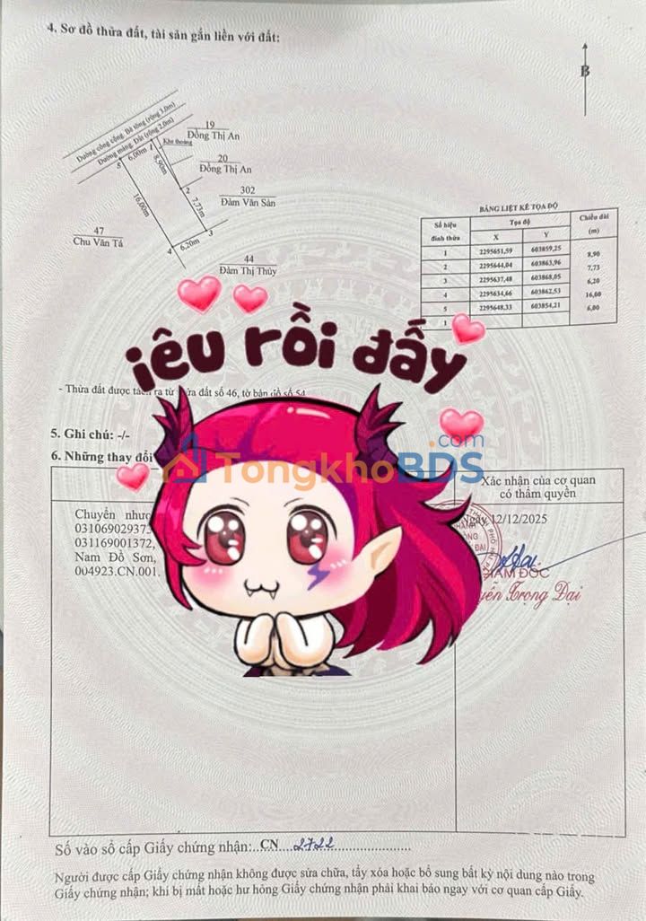 Đất nền 97.8m² trung tâm Đồ Sơn, Hợp Đức - Giá 2.1 tỷ, sát chợ Qúy Kim