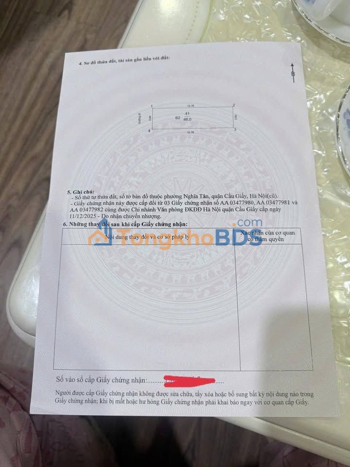 Nhà Mặt Phố Nghĩa Tân - Kinh Doanh Sầm Uất, Dòng Tiền 35 Triệu/Tháng