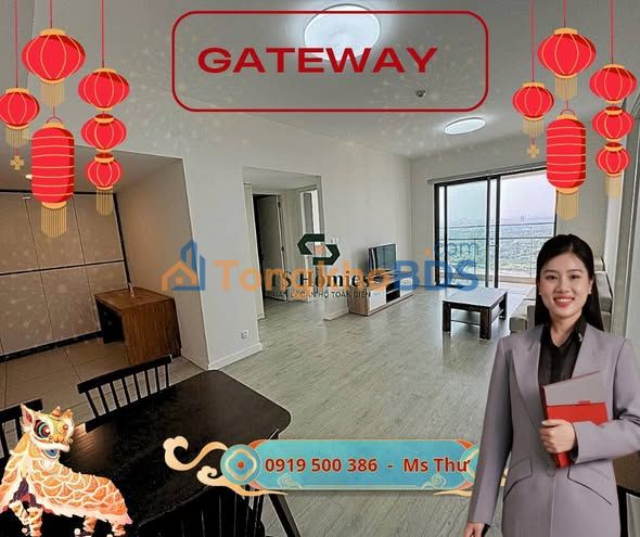 Căn hộ Gateway Thảo Điền 99m² 14.4 tỷ - Bàn giao ngay
