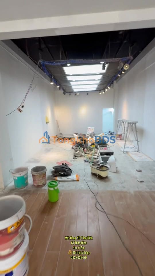 Mặt bằng kinh doanh 60m² mặt tiền Thảo Điền - Giá 50 triệu/tháng