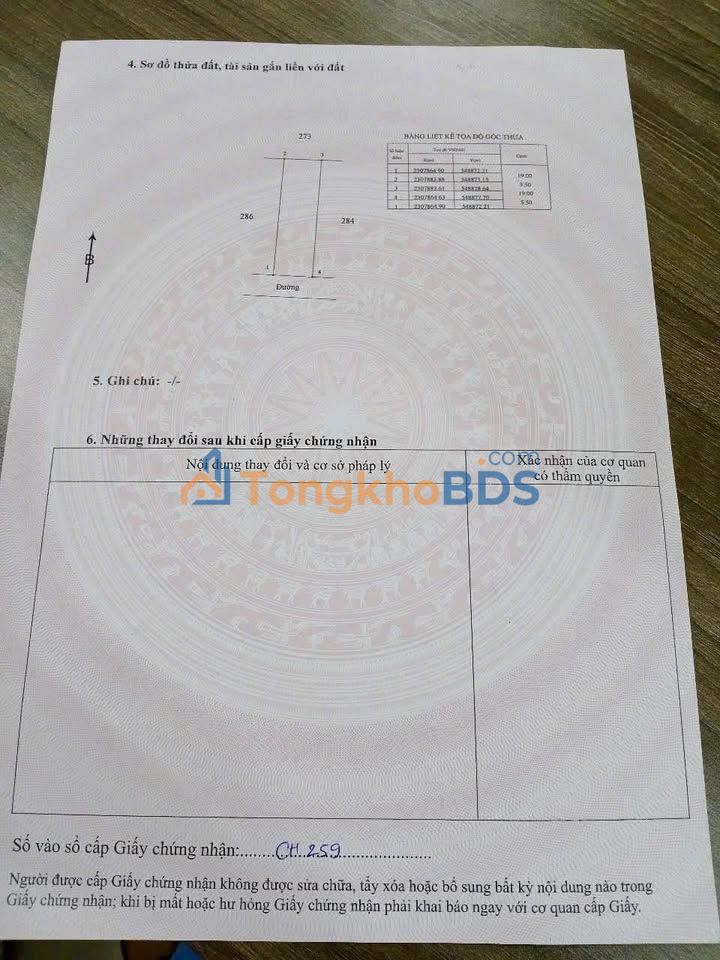 Đất nền Áp Góc Bãi Sậy, Khoái Châu - 104.5m² Kinh Doanh Sầm Uất