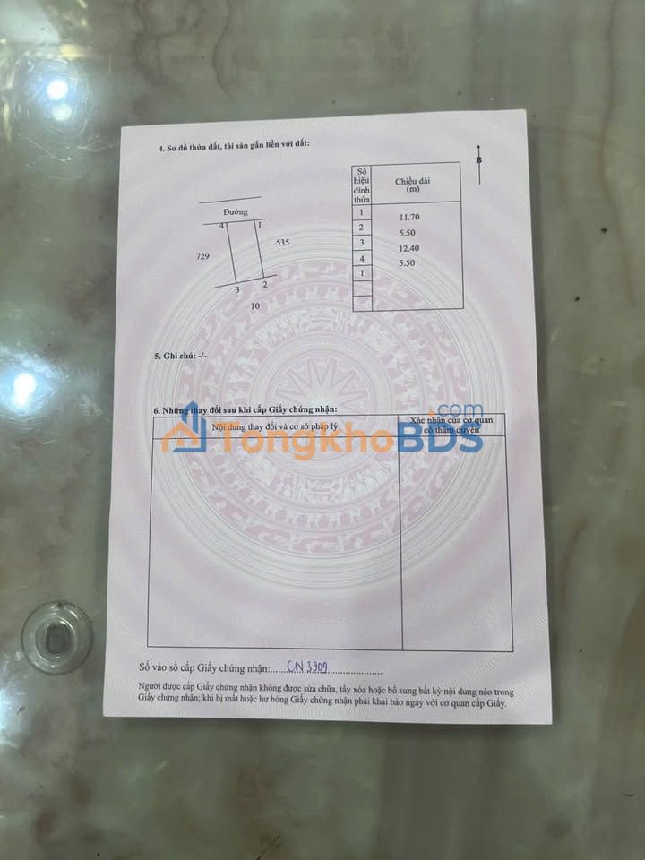 Đất nền Ngọc Loan - Như Quỳnh, Hưng Yên: 66.5m² - Mặt tiền 6.5m - Giá 4 tỷ