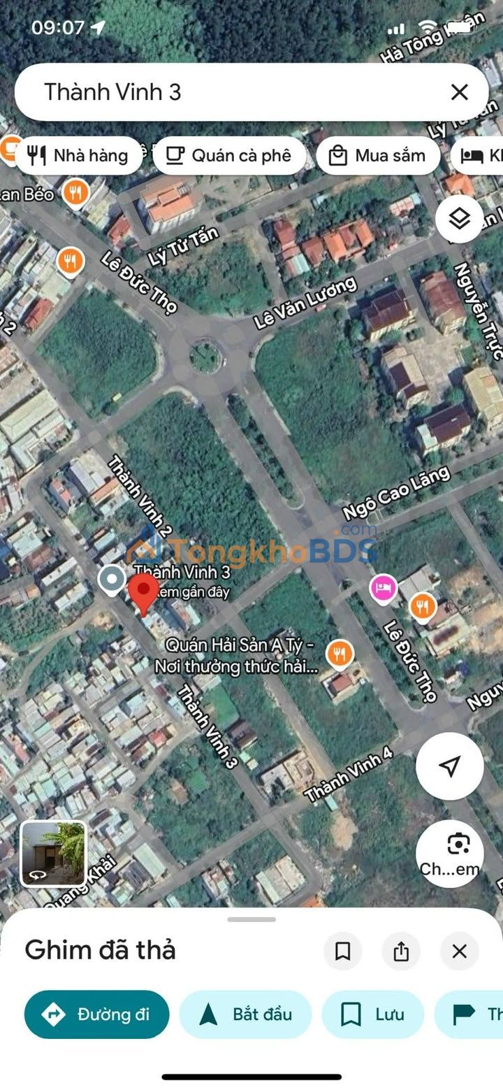 Đất Nền Mặt Tiền Thành Vinh 3, 100m² - Ngay Bán Đảo Sơn Trà, Đà Nẵng