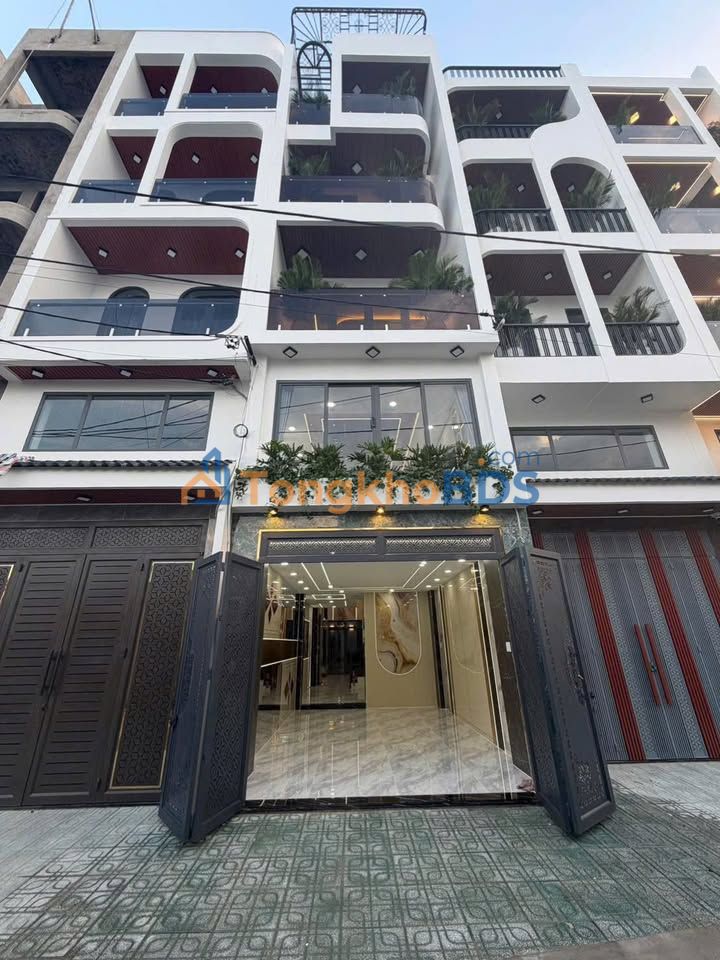 Nhà 5 Tầng Thang Máy 80m² Ngay Công An P.Thới An, Q12 - Giá 8.5 Tỷ