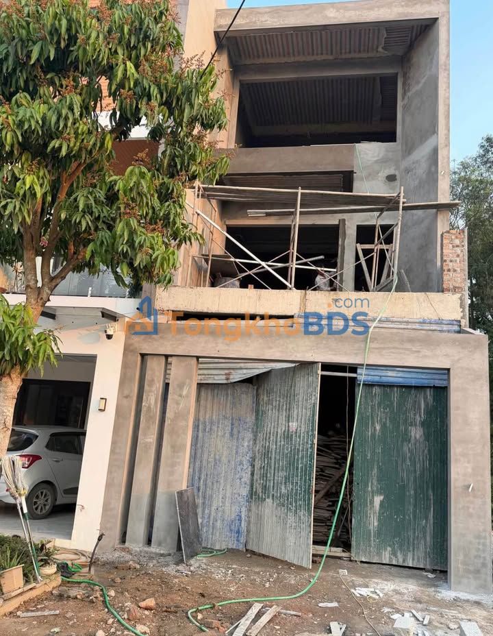 Nhà 3 Tầng Đẹp 107m² Mặt Tiền 5m Tại Văn Minh, Thái Nguyên - Hơn 6 Tỷ