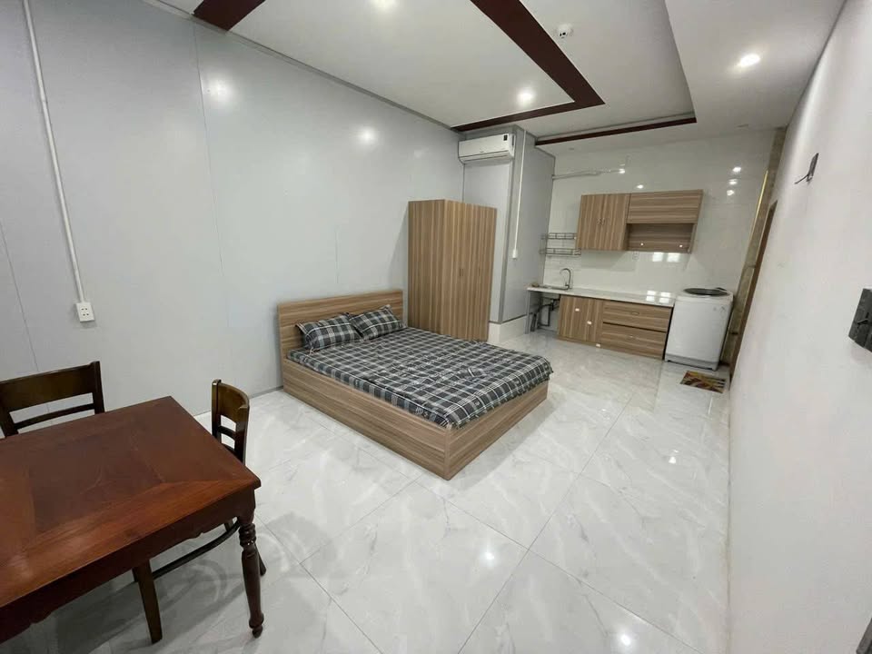Cho thuê căn hộ Studio Đà Nẵng, 2 mặt thoáng, view sông, 3.5 triệu/tháng