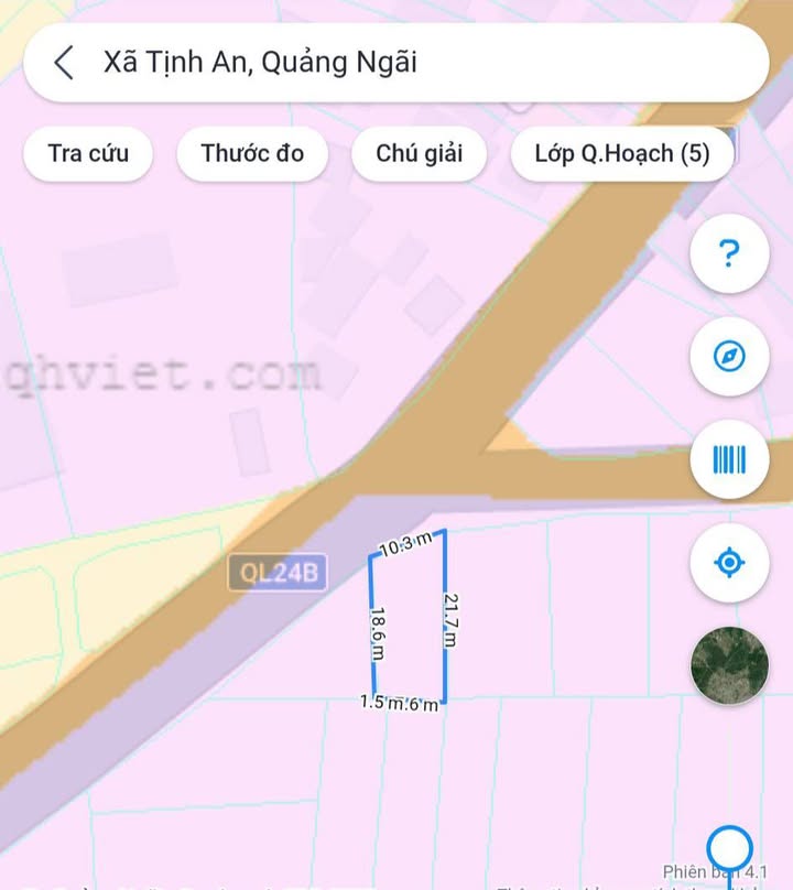 Mặt Tiền Tịnh An - TP Quảng Ngãi 10x20m, Giá 2.x Tỷ - Kinh Doanh Sầm Uất