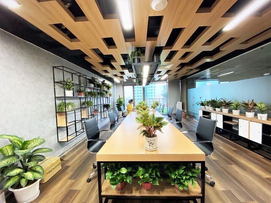 Cho thuê sàn VP 100m² góc thoáng - Khu Ngoại Giao Đoàn, Hà Nội