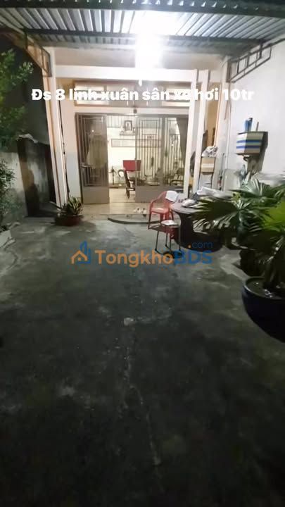 Nhà 125m² Phường Linh Xuân, Thủ Đức - Hẻm Xe Hơi, Sân Rộng, Giá 10 Triệu