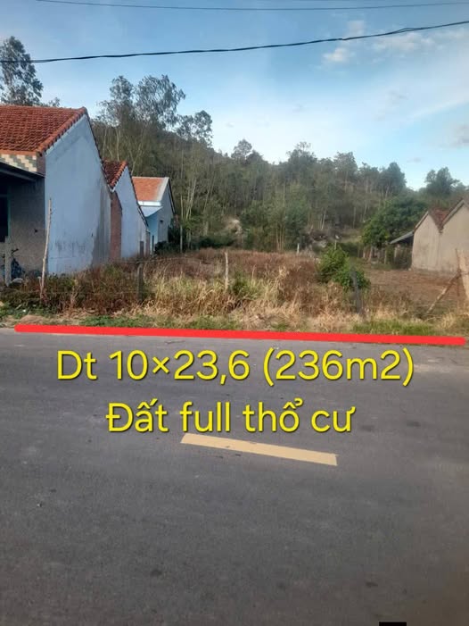 Đất nền Hòa Bình 1 Tây Hòa 236m² 0.7 tỷ - Đất thổ cư 100%